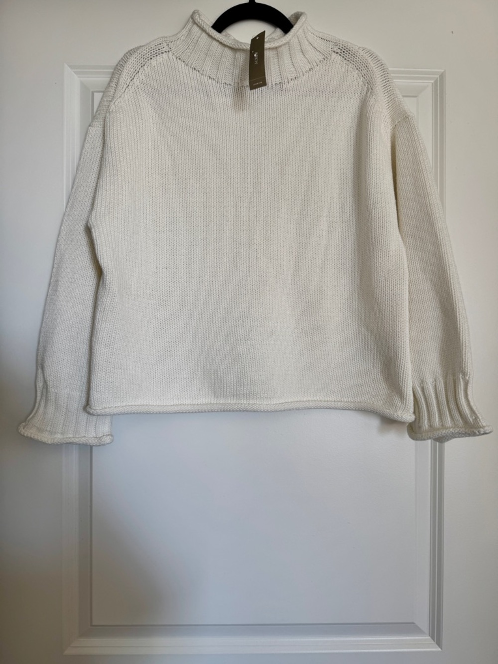 NWT! J. CREW Women's 2025
Rollneck sweater, Ivory, Size Extra Small XS - Picture 2 of 12